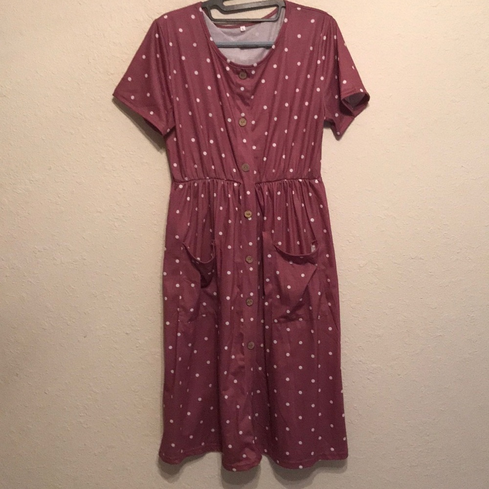 Midi A-line Dress